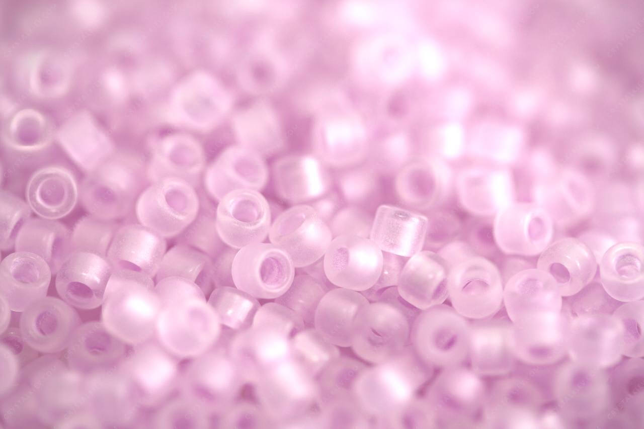 Бісер (намистина) Lilac матова 2.0 mm